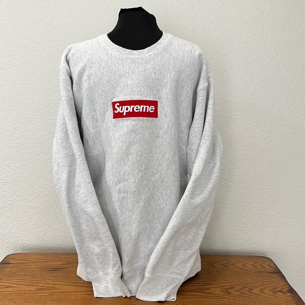 SUPREME XL grey BOX LOGO